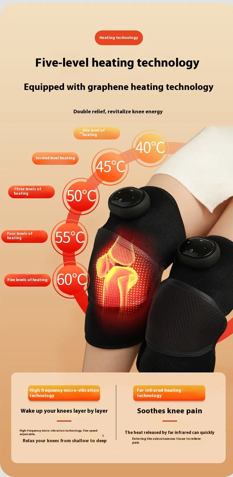 LumiNorth™ ThermaKnee Pro Massager